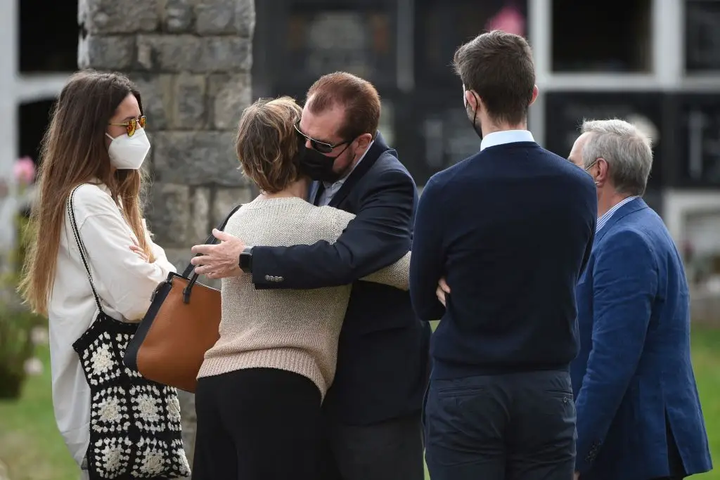 Familiares de Menchu Álvarez