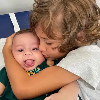 Tomás e Salvador, os filhos de José Carlos Pereira