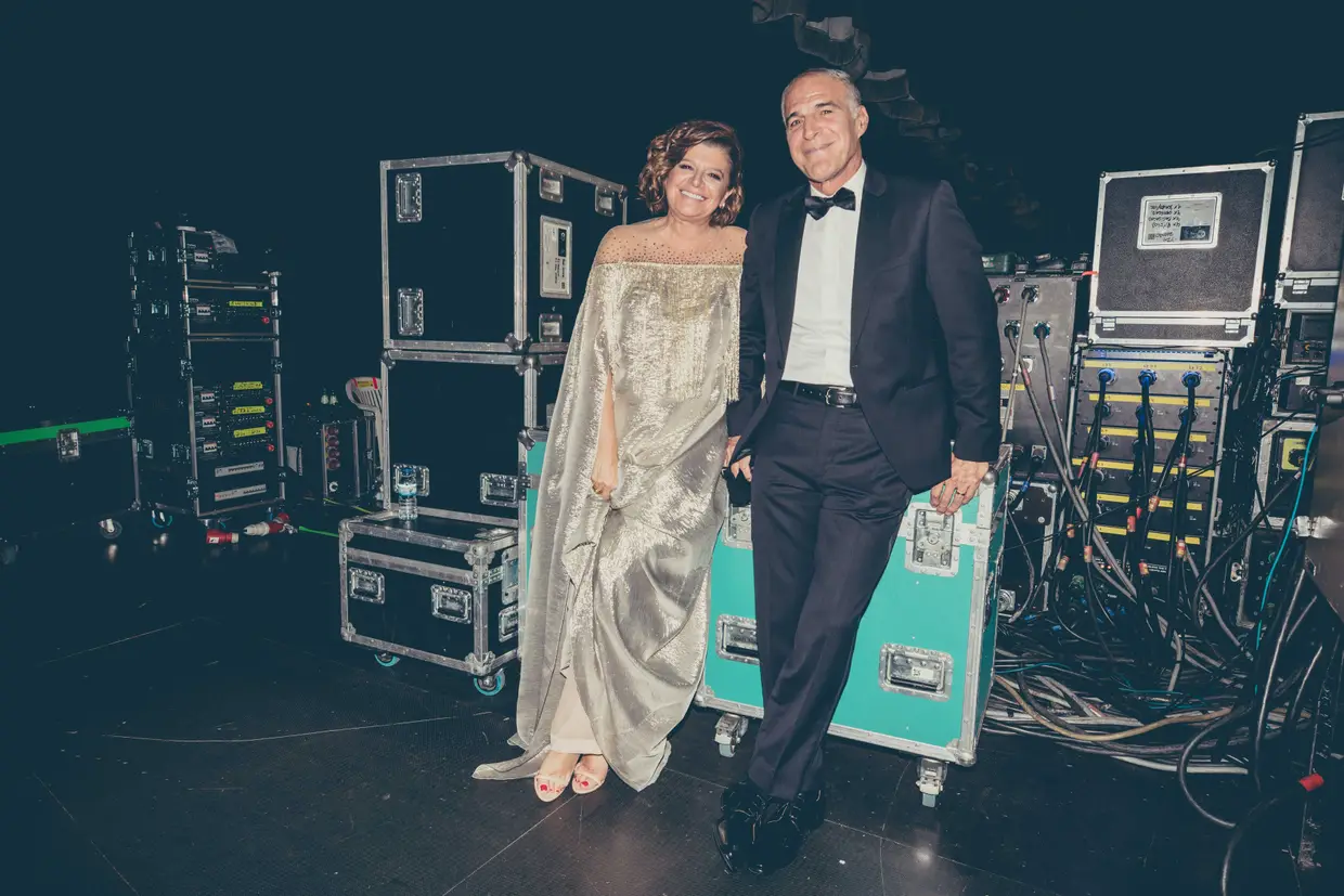 Júlia Pinheiro e Rodrigo Guedes de Carvalho