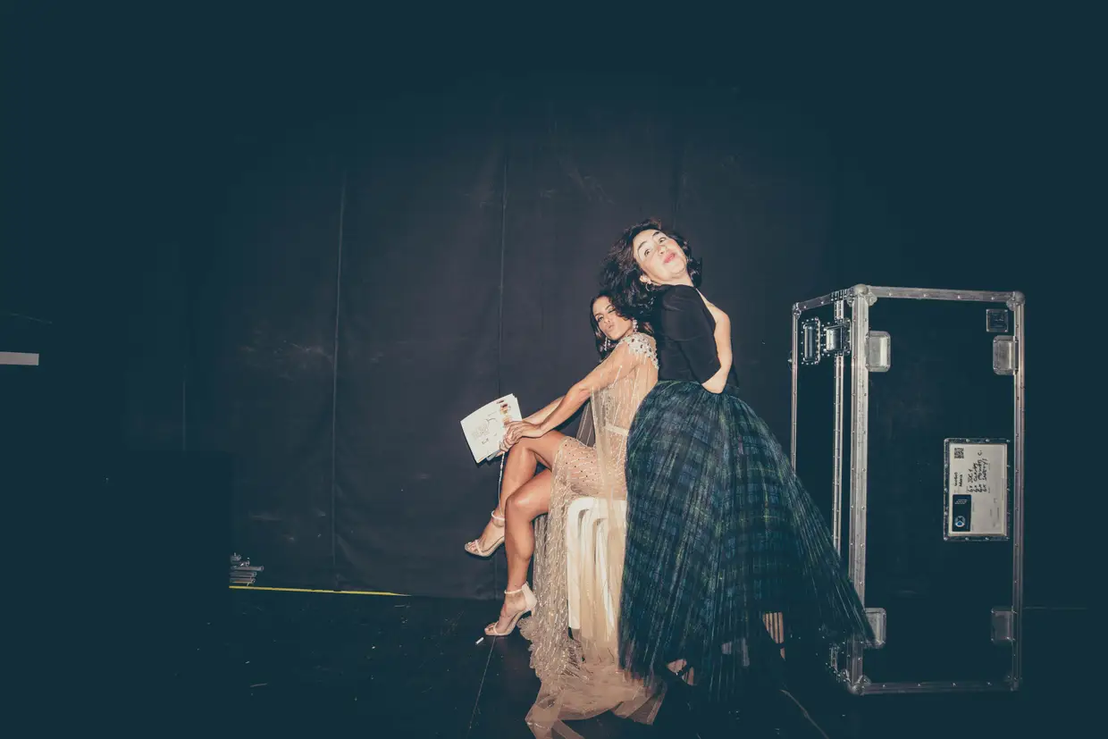 Carolina Patrocínio e Rita Blanco
