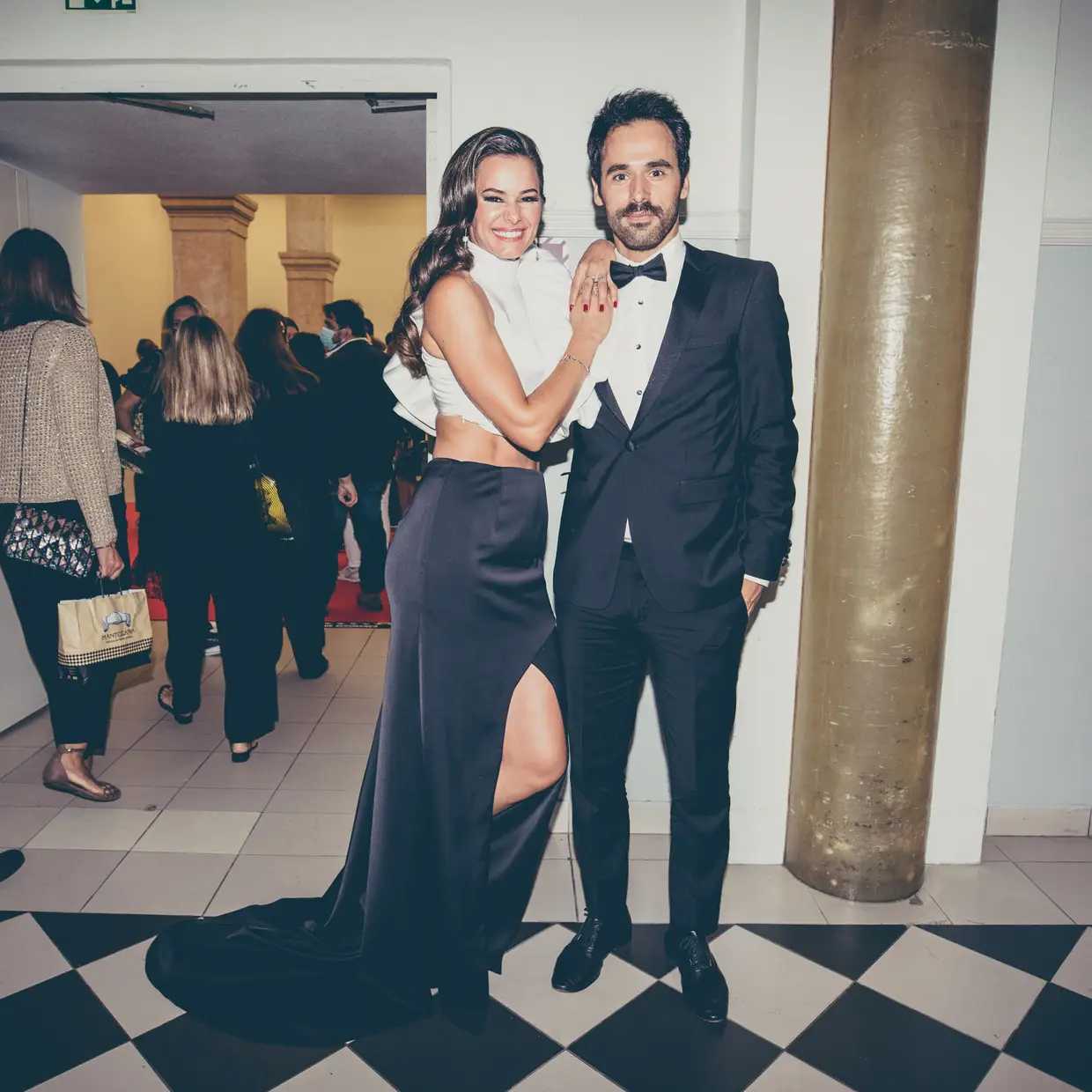 Cláudia Vieira e João Alves