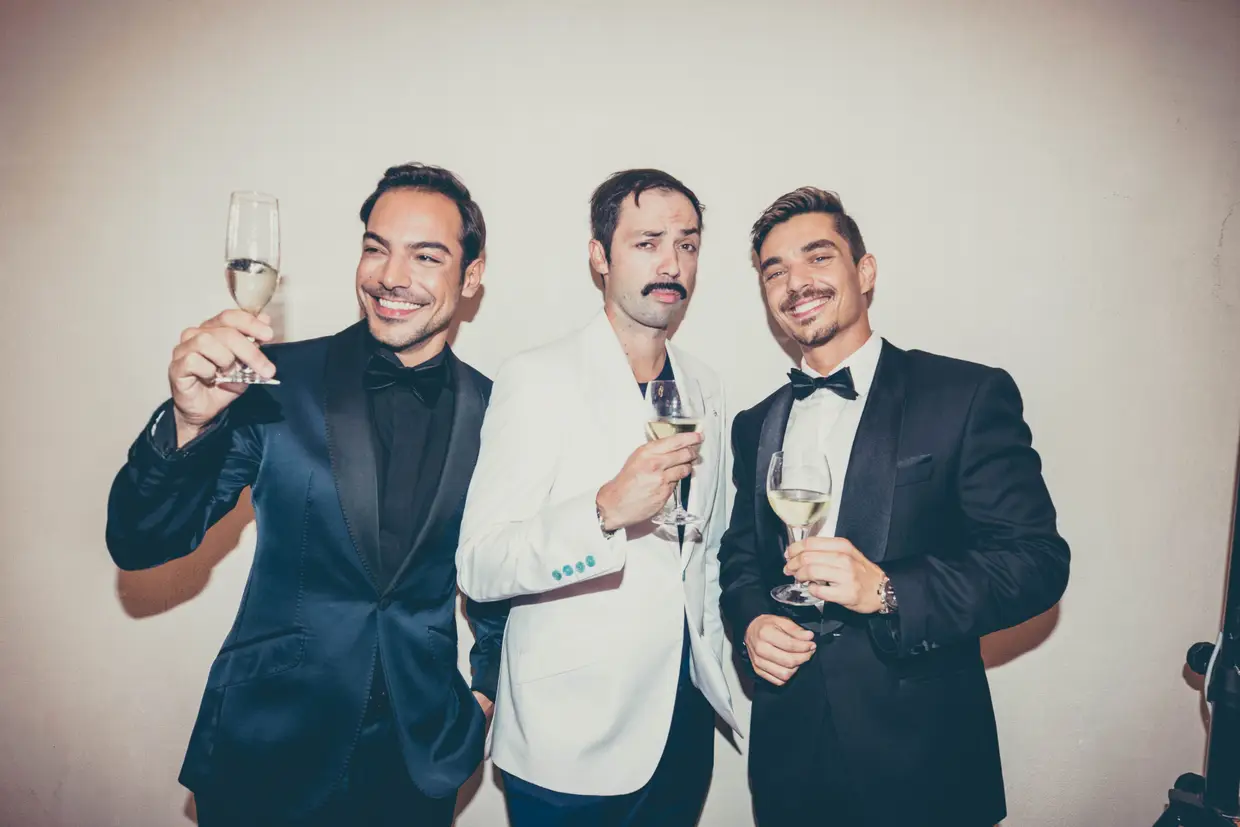Tiago Aldeia, Diogo Valsassina e José Mata