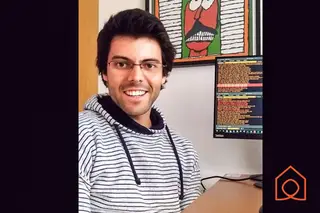 “Já aproveitei para acampar no quintal”