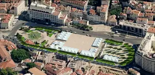 Vista aérea da proposta de Augusto Vasco Costa em 2015