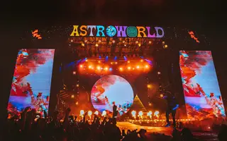 Travis Scott no Astroworld Festival em Houston (2018)