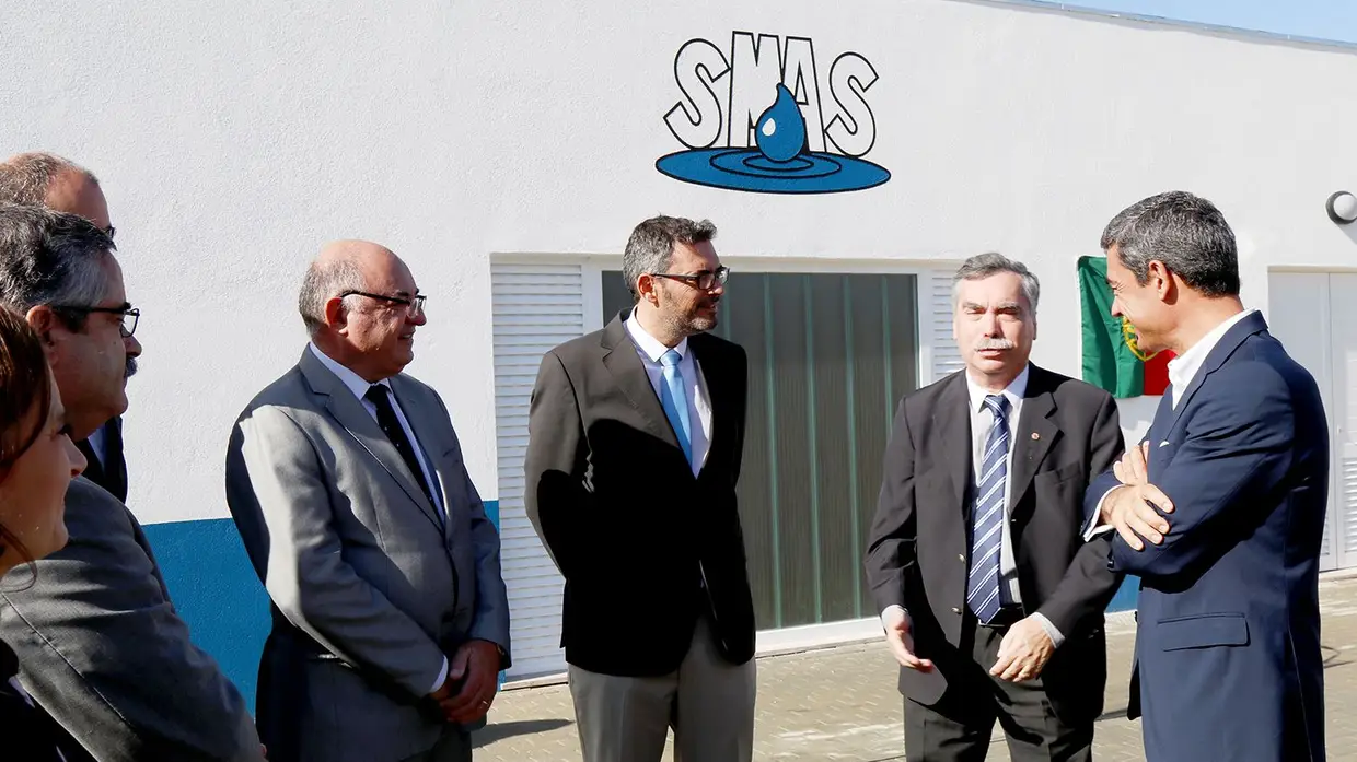 Imagens da inauguração dos reservatórios de água da Póvoa de Santa Iria