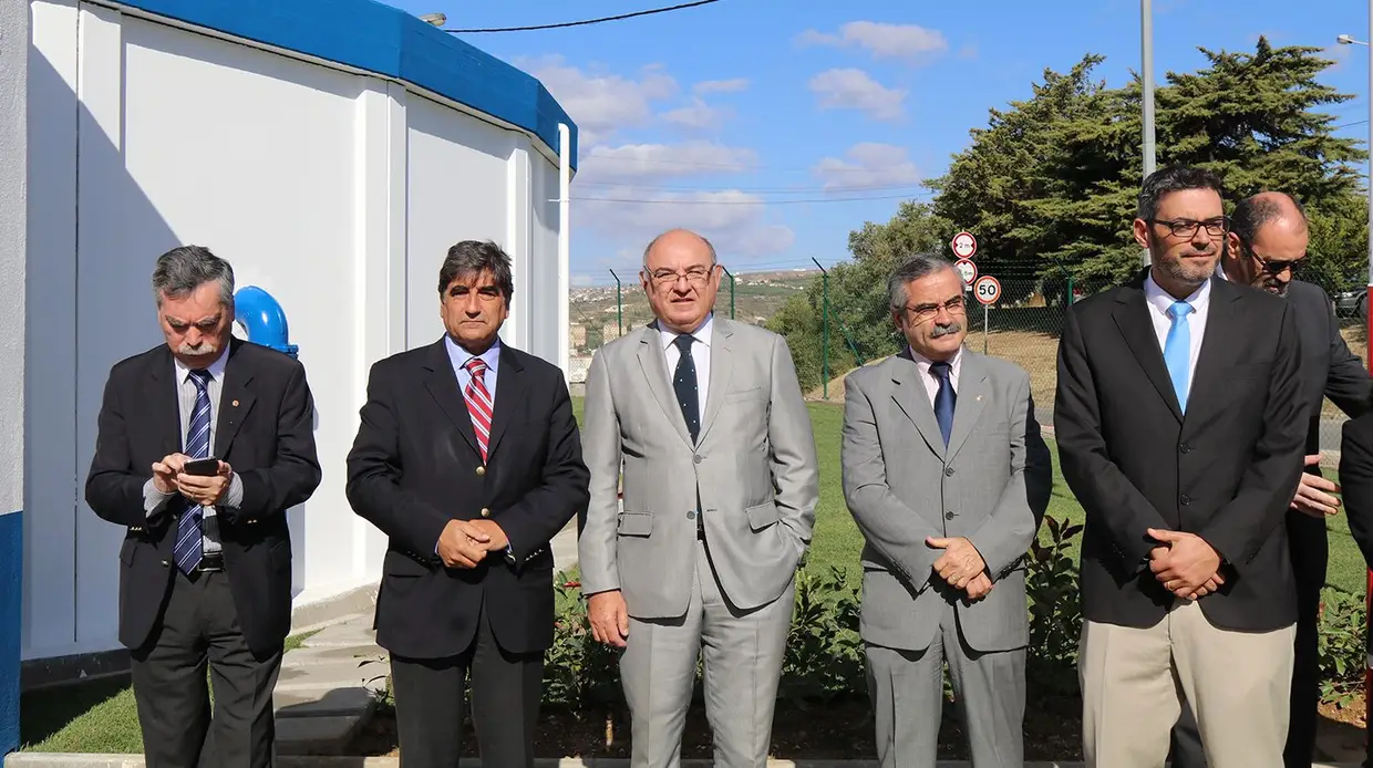 Imagens da inauguração dos reservatórios de água da Póvoa de Santa Iria