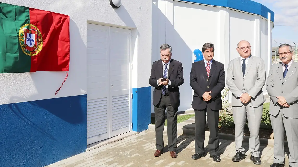 Imagens da inauguração dos reservatórios de água da Póvoa de Santa Iria