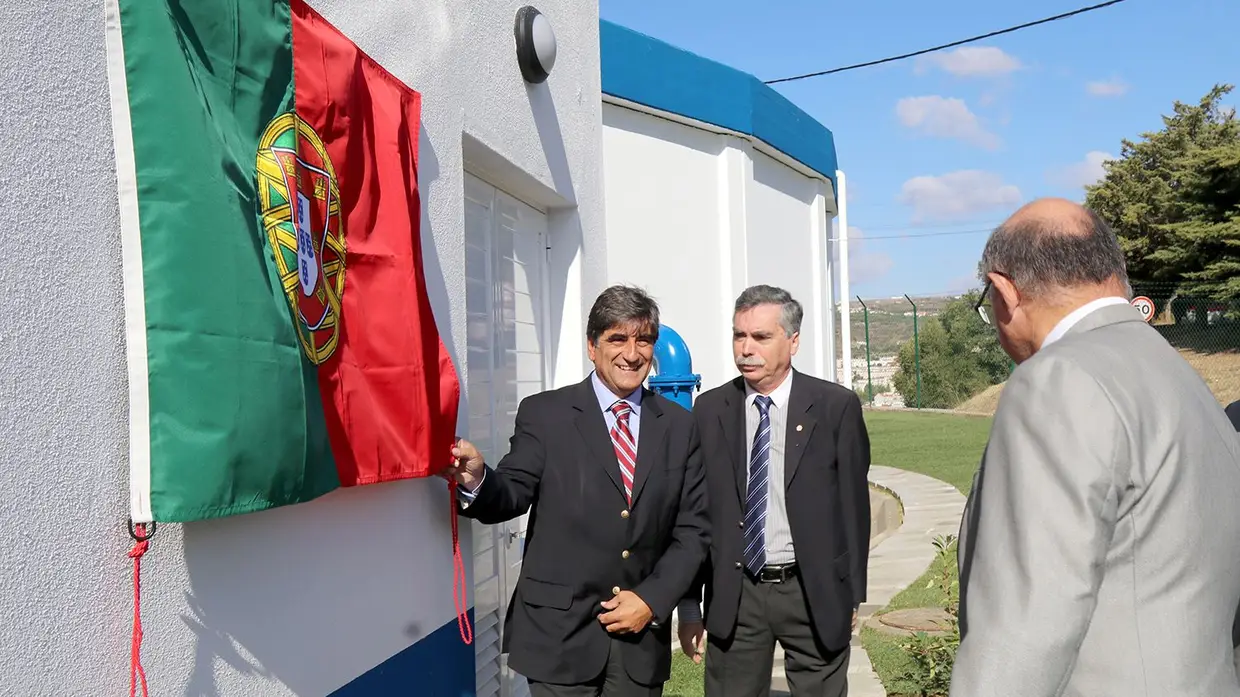 Imagens da inauguração dos reservatórios de água da Póvoa de Santa Iria