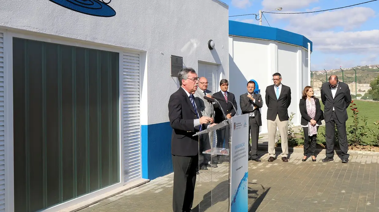 Imagens da inauguração dos reservatórios de água da Póvoa de Santa Iria