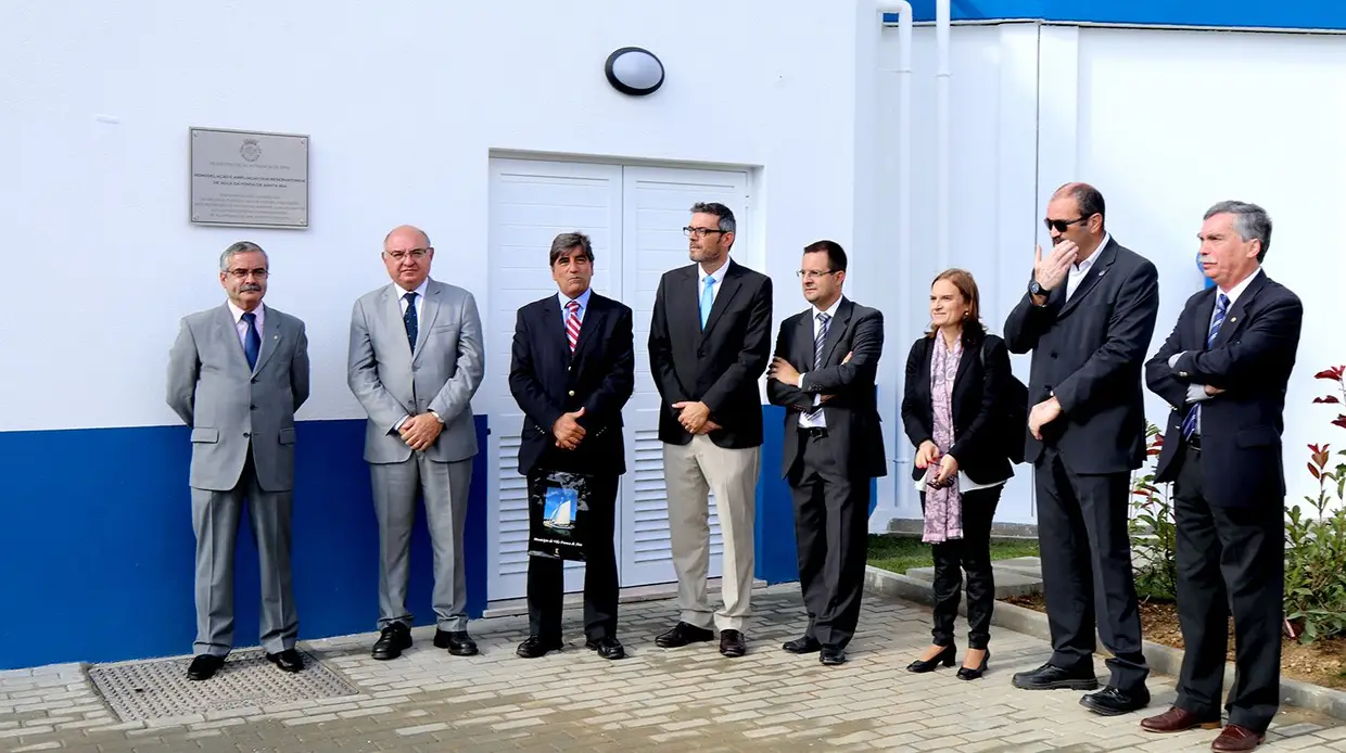 Imagens da inauguração dos reservatórios de água da Póvoa de Santa Iria