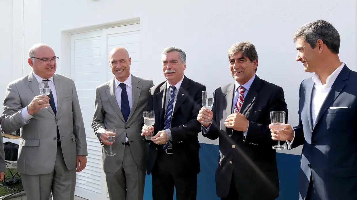 Imagens da inauguração dos reservatórios de água da Póvoa de Santa Iria