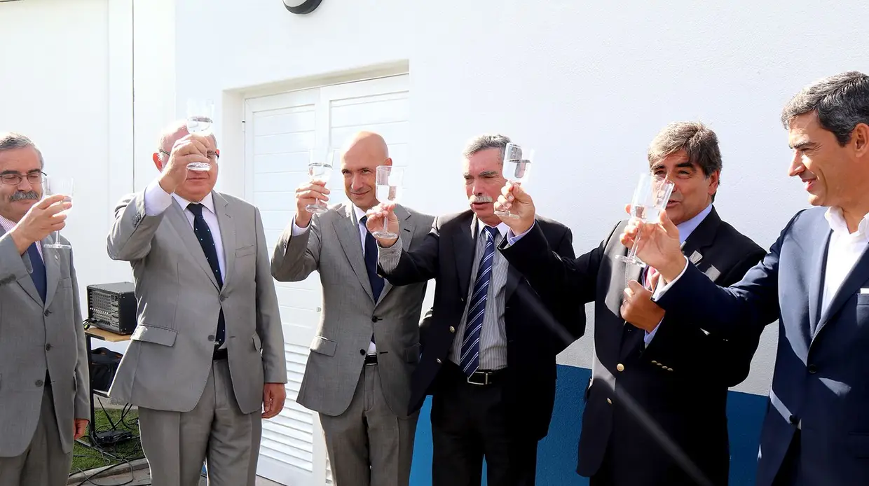 Imagens da inauguração dos reservatórios de água da Póvoa de Santa Iria