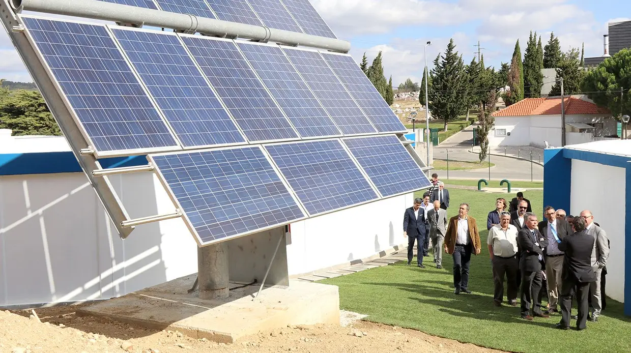 Imagens da inauguração dos reservatórios de água da Póvoa de Santa Iria