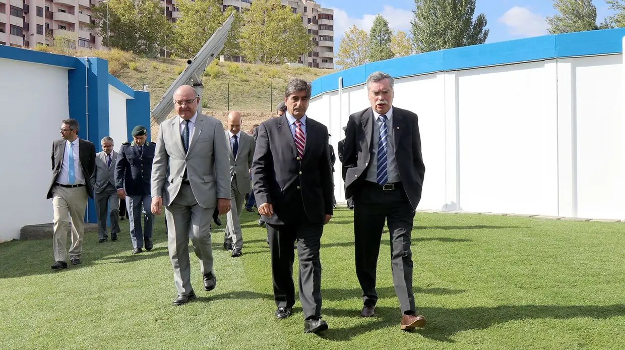 Imagens da inauguração dos reservatórios de água da Póvoa de Santa Iria