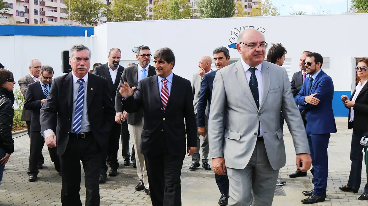 Imagens da inauguração dos reservatórios de água da Póvoa de Santa Iria