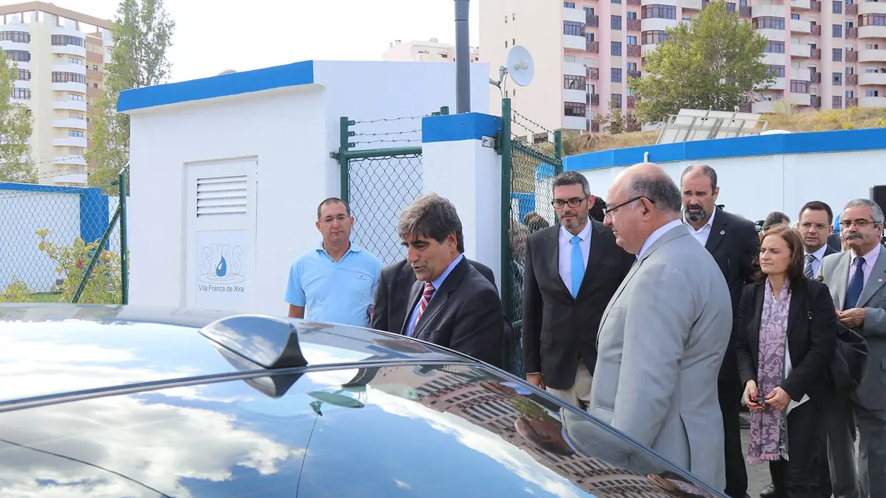 Imagens da inauguração dos reservatórios de água da Póvoa de Santa Iria