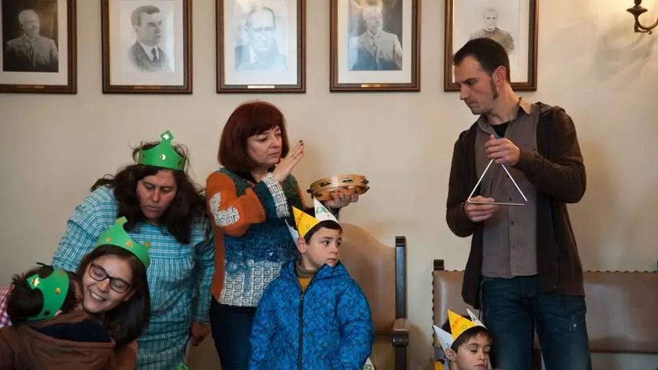 Presidente do Sardoal cantou as Janeiras com as crianças do concelho
