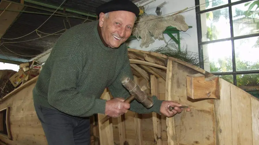 Morreu Manuel Fontes o último calafate de Ortiga Morreu Manuel Fontes o último calafate de Ortiga