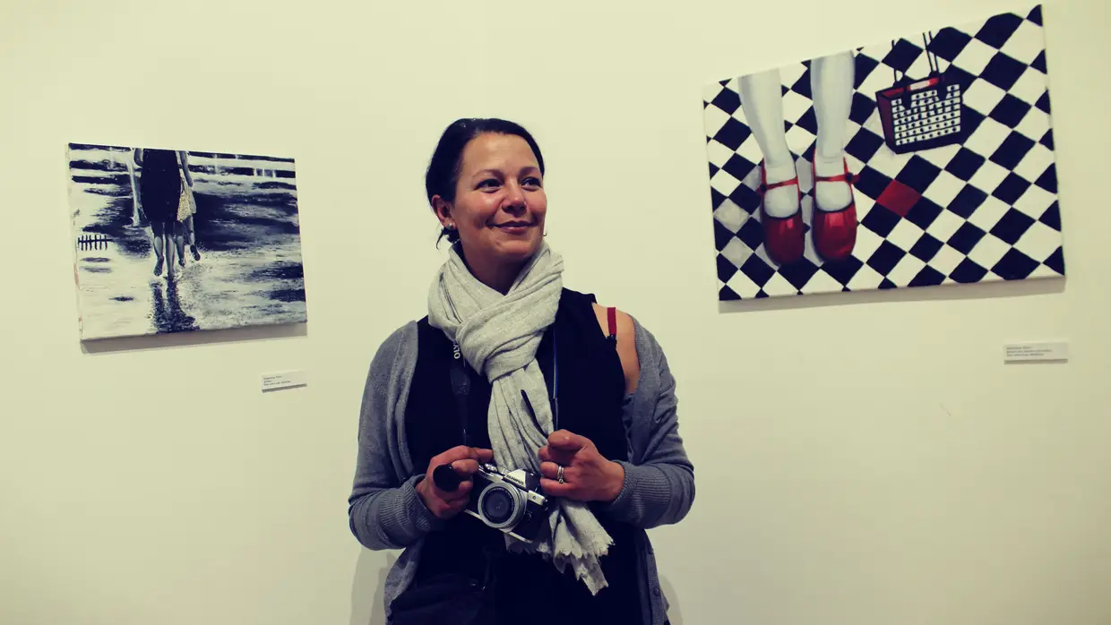 Exposição "Reflexo" - Finalistas de Artes Plásticas e Multimédia da ESES