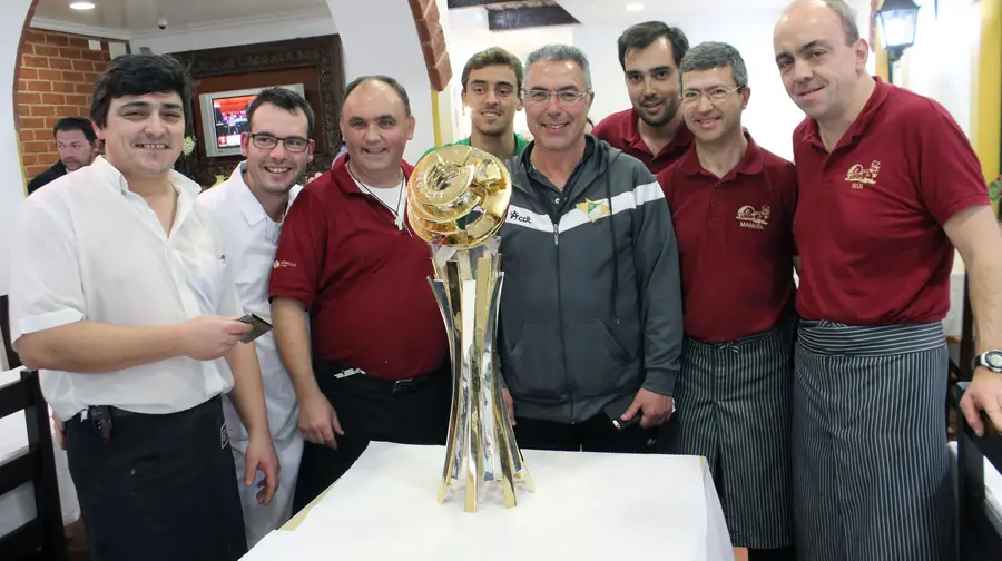 Vencedores da Taça da Liga almoçaram em Almeirim Vencedores da Taça da Liga almoçaram em Almeirim