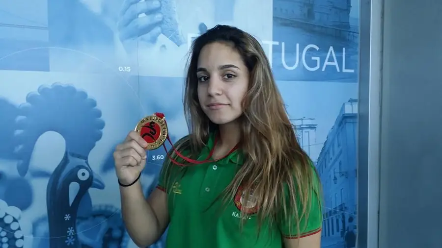 Atleta da Euterpe Alhandrense sagra-se campeã europeia de karaté Atleta da Euterpe Alhandrense sagra-se campeã europeia de karaté