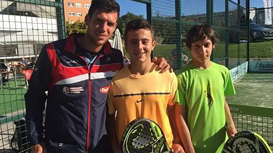 Jovens do Padel Club Torres Novas nos treinos da selecção Jovens do Padel Club Torres Novas nos treinos da selecção
