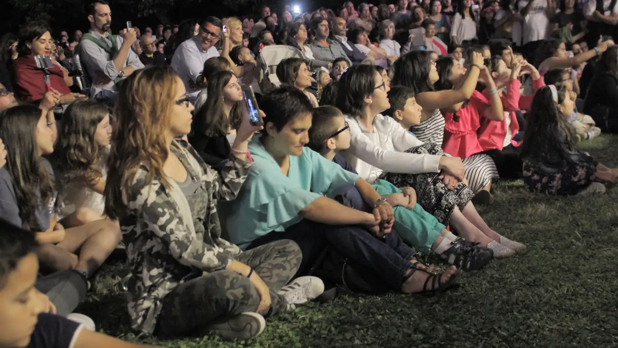 Pedro Abrunhosa e Aurea com Abrantes Big Band no Castelo de Abrantes