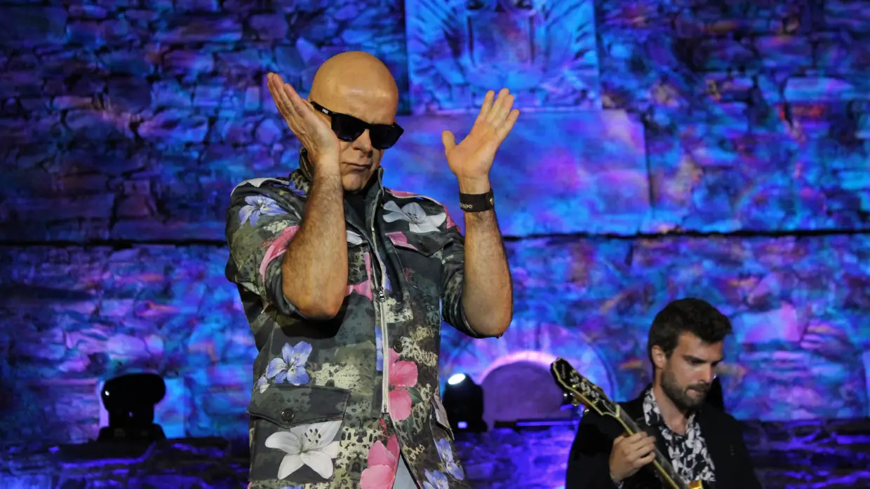 Pedro Abrunhosa e Aurea com Abrantes Big Band no Castelo de Abrantes