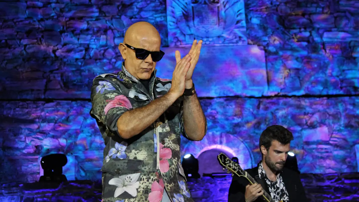 Pedro Abrunhosa e Aurea com Abrantes Big Band no Castelo de Abrantes