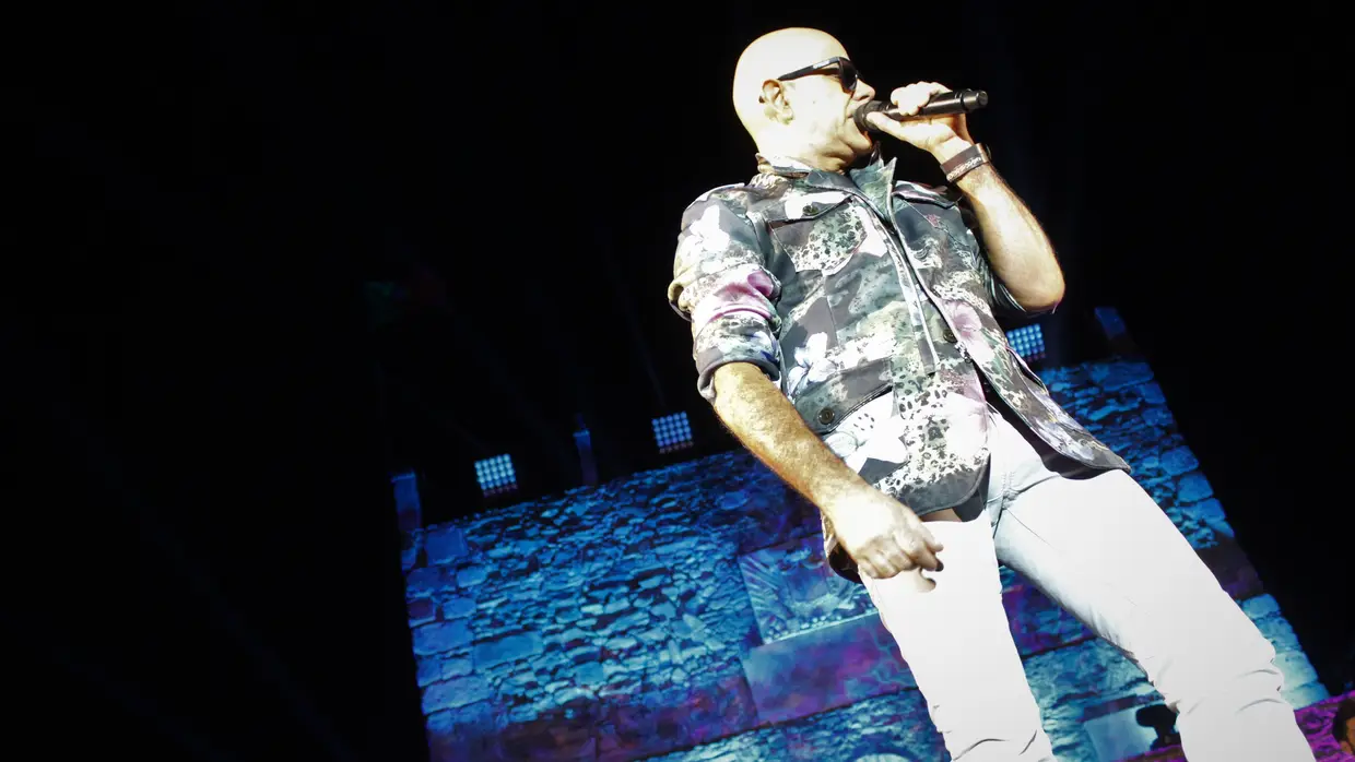 Pedro Abrunhosa e Aurea com Abrantes Big Band no Castelo de Abrantes