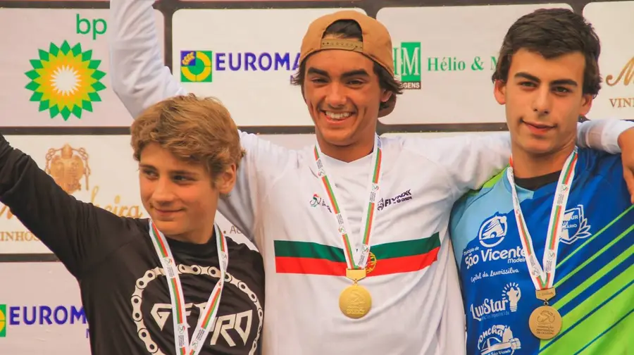 Tomás Barreiros campeão nacional de juniores de Downhill Tomás Barreiros campeão nacional de juniores de Downhill