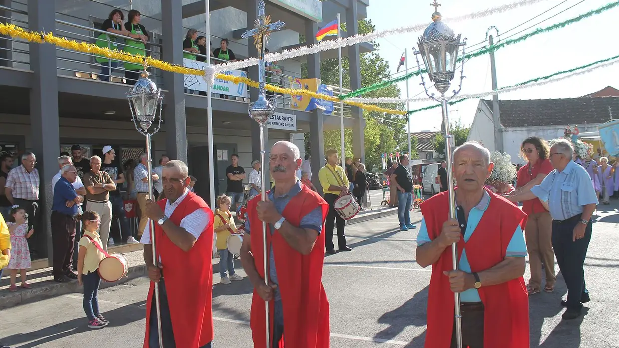 Procissão em honra de S. Sebastião, padroeiro da Granja