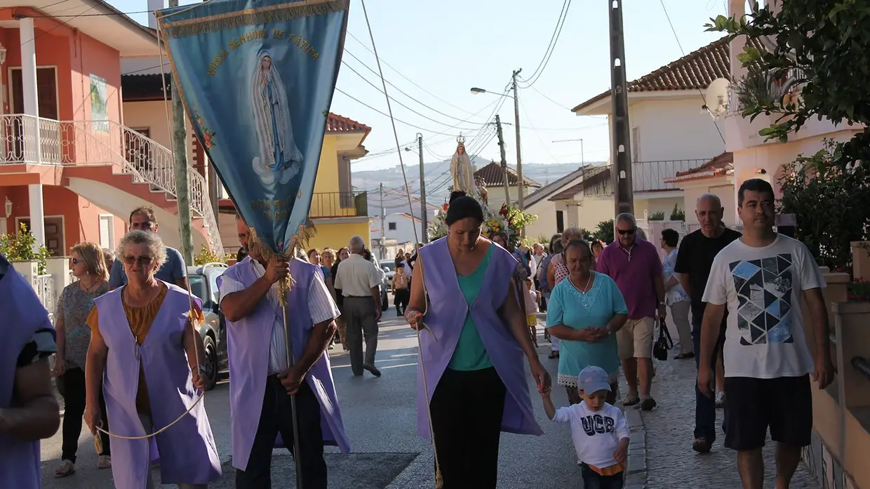 Procissão em honra de S. Sebastião, padroeiro da Granja
