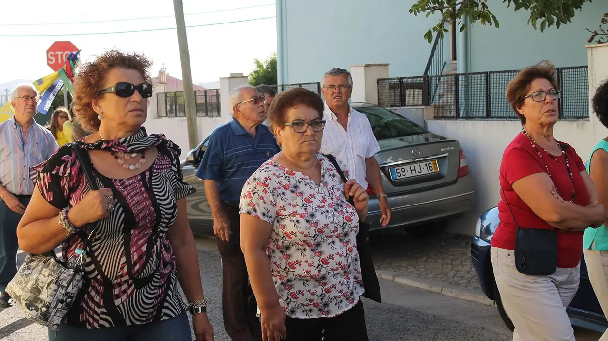 Procissão em honra de S. Sebastião, padroeiro da Granja