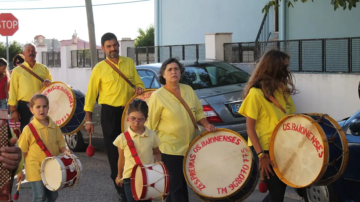 Procissão em honra de S. Sebastião, padroeiro da Granja