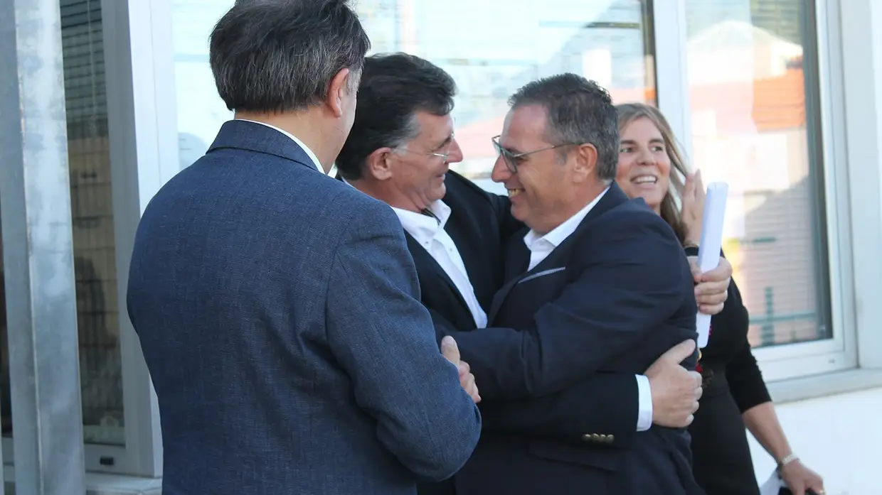Tomada de posse do novo director do agrupamento de escolas Reynaldo dos Santos