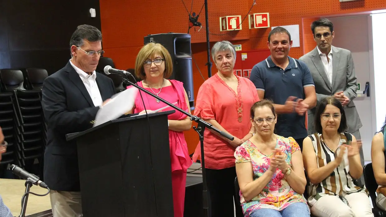 Tomada de posse do novo director do agrupamento de escolas Reynaldo dos Santos