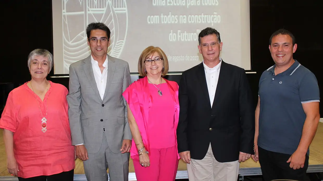 Tomada de posse do novo director do agrupamento de escolas Reynaldo dos Santos
