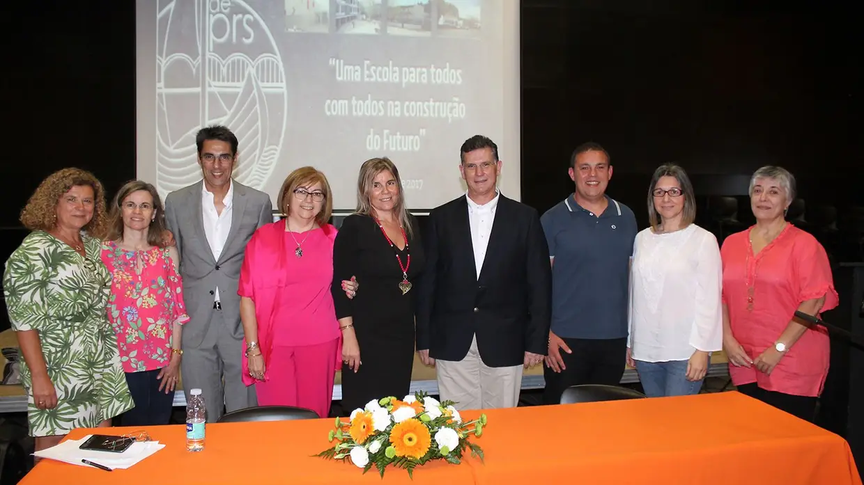 Tomada de posse do novo director do agrupamento de escolas Reynaldo dos Santos