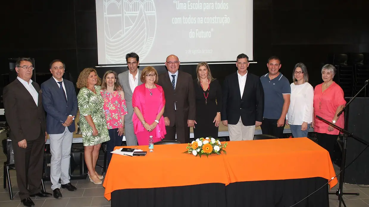 Tomada de posse do novo director do agrupamento de escolas Reynaldo dos Santos