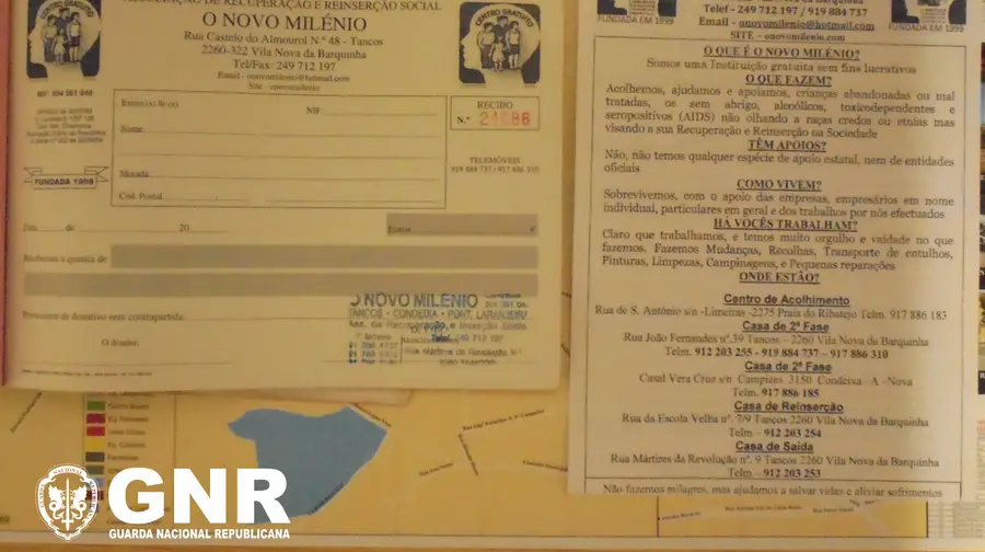 Apanhados a fazer peditório ilegal em Alpiarça Apanhados a fazer peditório ilegal em Alpiarça