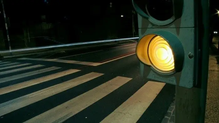 Passadeiras de Tomar com iluminação Passadeiras de Tomar com iluminação