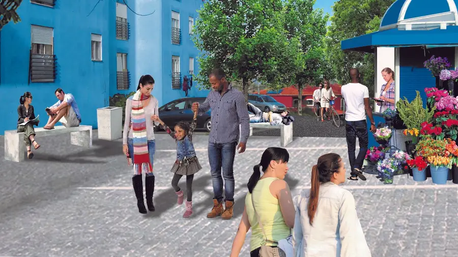 Começou a ser requalificado o Bairro da Quinta da Piedade Começou a ser requalificado o Bairro da Quinta da Piedade