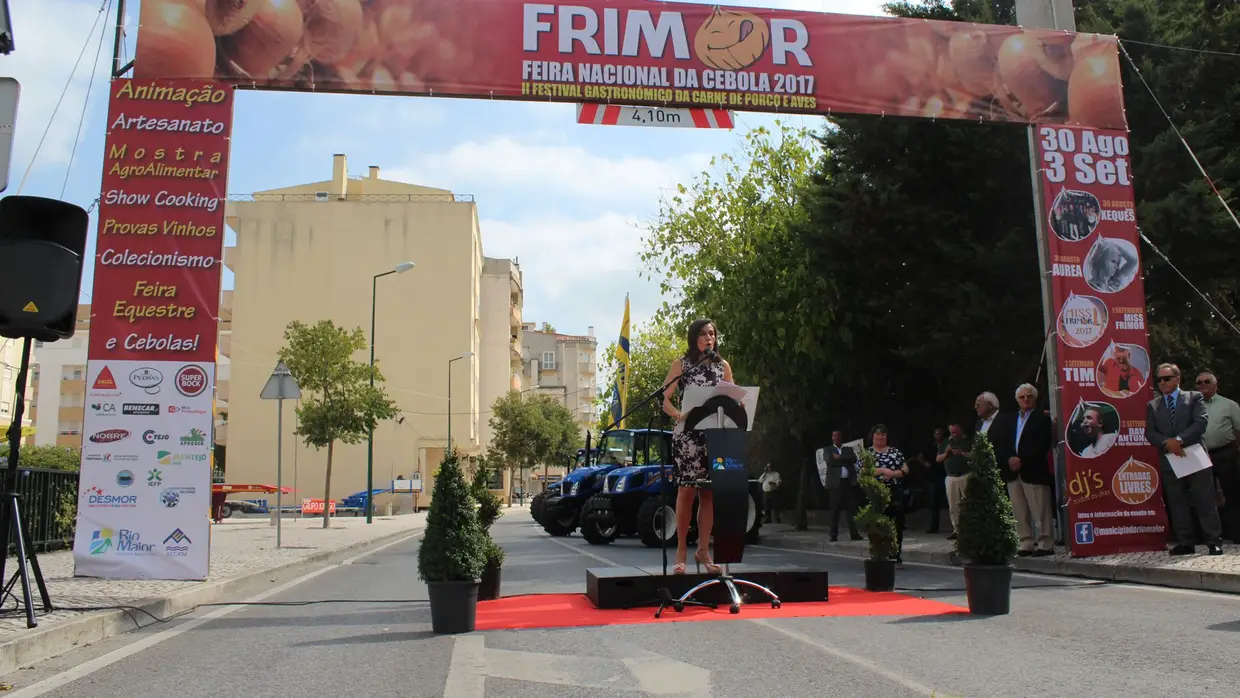 Inauguração da FRIMOR - Feira Nacional da Cebola