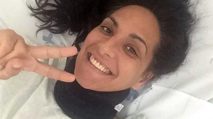 Vítima de acidente grave agradece salvamento aos bombeiros de Almeirim Vítima de acidente grave agradece salvamento aos bombeiros de Almeirim