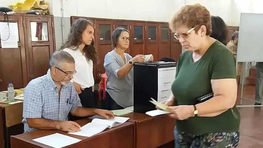 Boa afluência às urnas em Mação esta manhã Boa afluência às urnas em Mação esta manhã