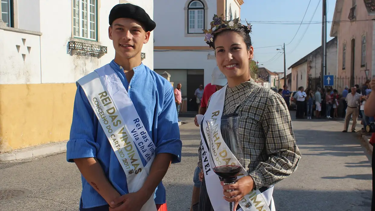 Cortejo de encerramento das vindimas em Vila Chã de Ourique