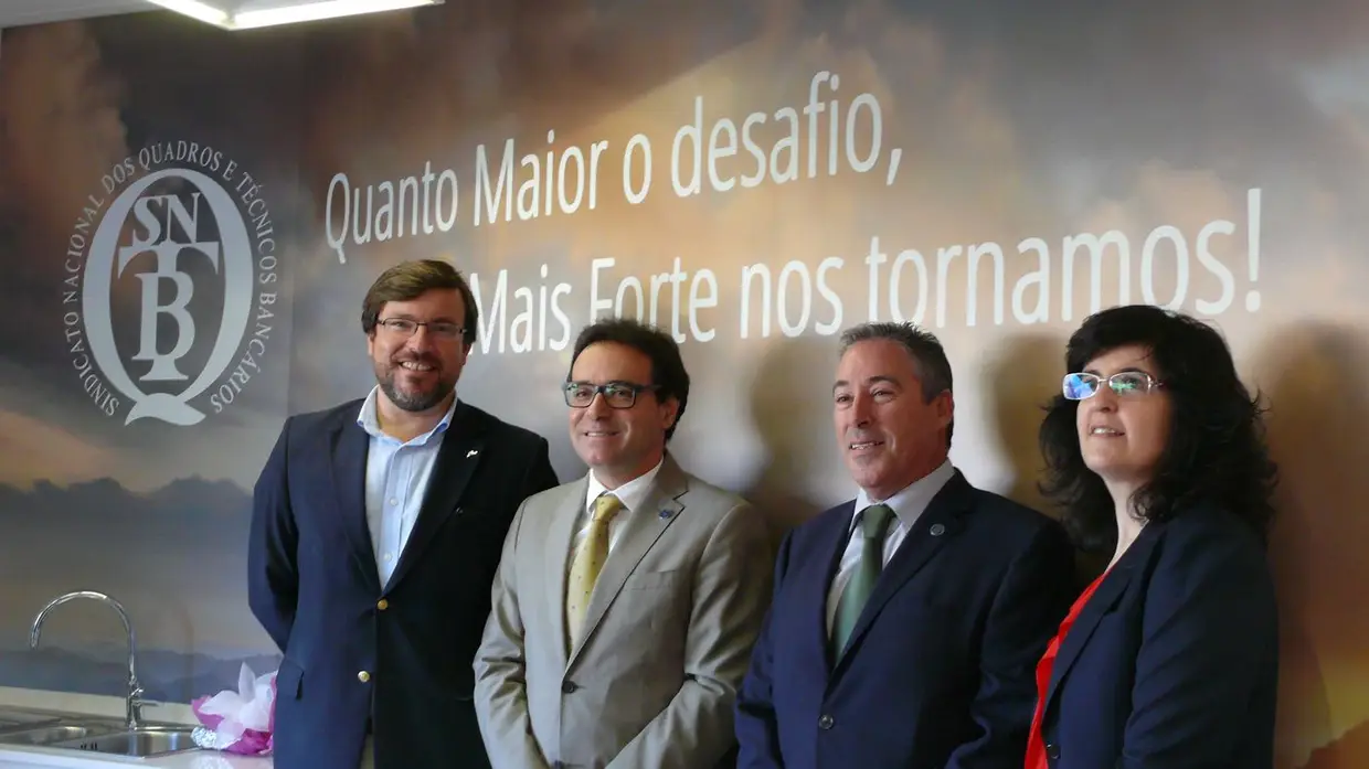 Inauguração delegação Santarém - SNQTB - Sindicato Nacional dos Quadros e Técnicos Bancários