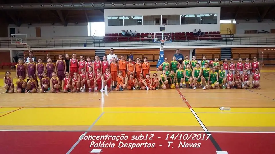 Concentração de Basquetebol SUB12 da Zona Alta de Torres Novas